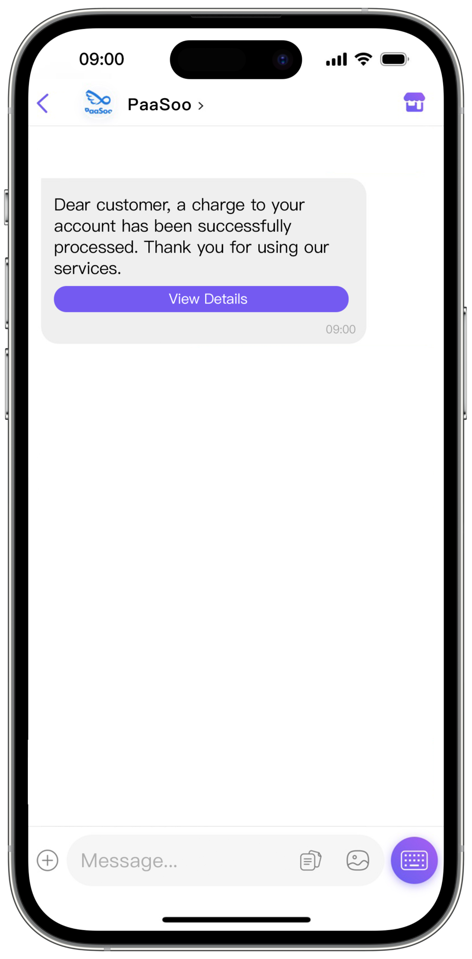 transaction notification case